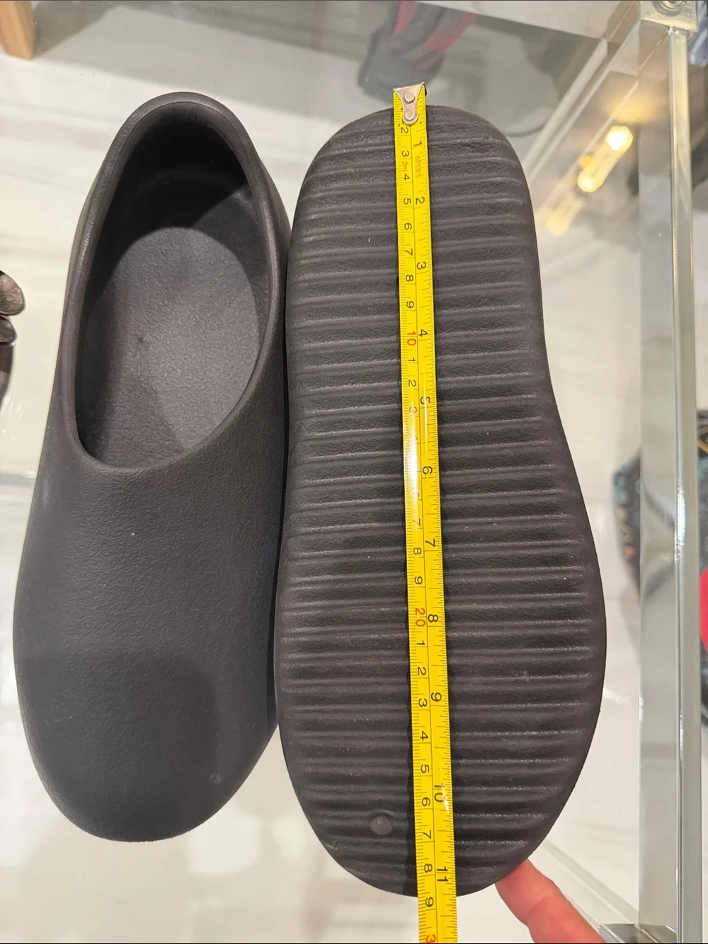 Yeezy Black Full Rubber Water shoes